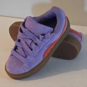Puma X Fenty Phatty Creeper Sneakers - Lavender and Coral